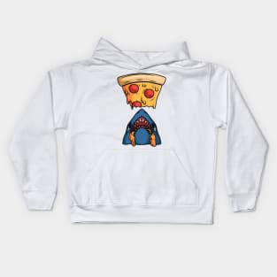 Shark Pizza Kids Hoodie